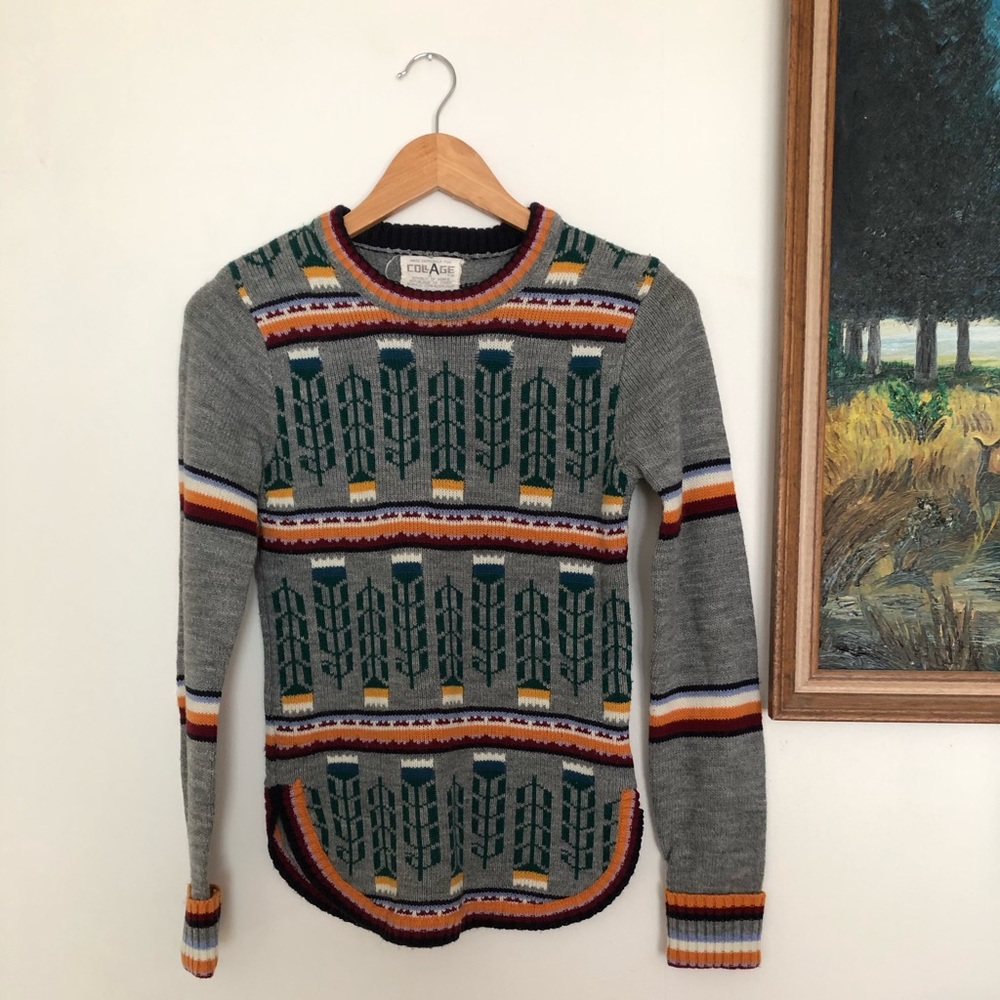 Vintage campus sweater